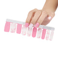 Nail Stickers Glitter Gradient Color Shine Full Wraps Polish Strips Self-AshesiveArt Sets