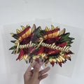 Juneteenth Black History Custom Durable Plastisol Heat Transfer Printing Vinyl Stickers Ready Press Eco-friendly Smooth Surface