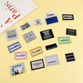 Hot Sale 20 Years Weaving Experience Customize Private High-Density Damask Eco-Friendly Polyester Woven Garment Labels LYH Brand