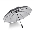 Wholesale Custom Printing 3-Folding Windproof Automatic Open Portable Business Gifts Plastic Promotional Umbrella Custom Logo
