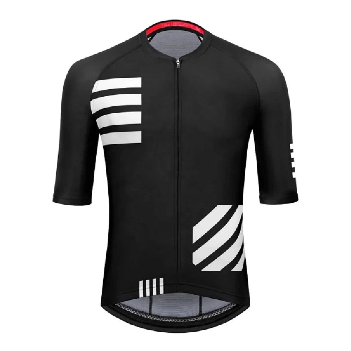 Stock Custom Sublimation Printing Quality Cycling Jersey Cycling Wear Men Custom Bike Jersey Running Shirt Triathlon Tops