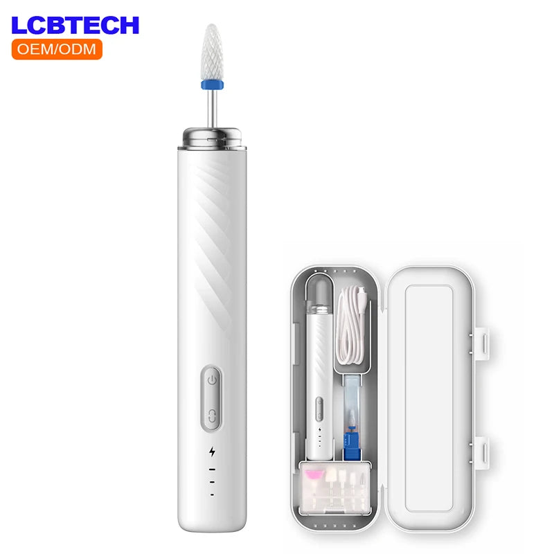 2022 New Arrival Professional Electric Nail Drill Machine Portable Manicure Beauty Personal Care Tool E File Nail Bits New