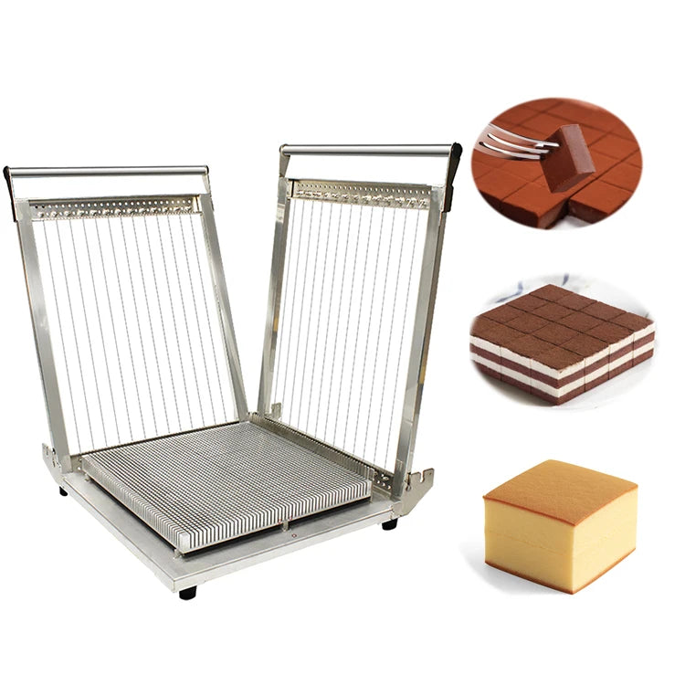 Soft Sweets Square Cheese Cake Wire Cutter Guitar Cutter for Pastry
