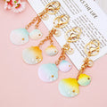New Hot Creative  Summer Beach Shell Car Keychain  Ocean Series Pendant Souvenir Small Gift