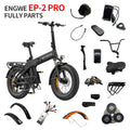 Accessories for the for Engwe E26 Bike T14 Motor 48Volt 350Watt 750W 52V L20 2 0 Pro Battery 36V 20X4 Front Chain 48V20Ah M20