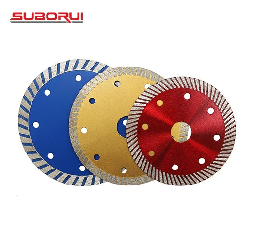 SUBORUI 4 Inch 105mm 125mm X Mesh Turbo Segment Tile Porcelain Ceramic Cutting Disc Disk Diamond Saw Blade