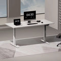 NBHY Electric Height Adjustable Table Frame Ergonomic Standing Desk Frame Sit to Stand Desk With Dual Motor 3 Stage up Lift