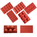 Dome Silicone Molds Eco-Friendly Baking Chocolate Bombs & Teacake Bakeware Set with Multiple Cavities