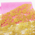 HY Big Size Silicone Imprint Mat Rose Flower Press Mold Cake Embosser Silicone Lace Mat Fondant Decorating Mold