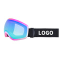 Yijia Optical Lunettes De Ski Goggle De Snowboard Double Objectif Lunettes De Snowboard Anti-UV Lunettes De Ski Pour Femme Homme