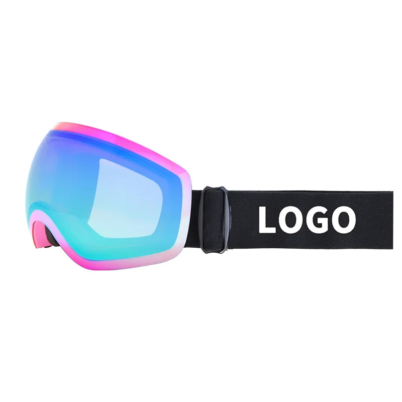 Yijia Optical Lunettes De Ski Goggle De Snowboard Double Objectif Lunettes De Snowboard Anti-UV Lunettes De Ski Pour Femme Homme