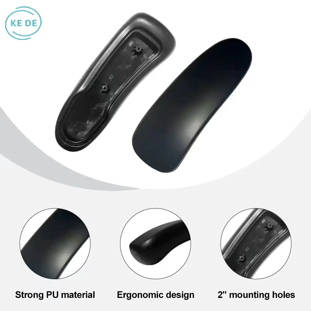 KEDE Factory Price Swivel Spare Best Office Chair Gaming Armrest Pads for Adjustable Ergonomic Chair