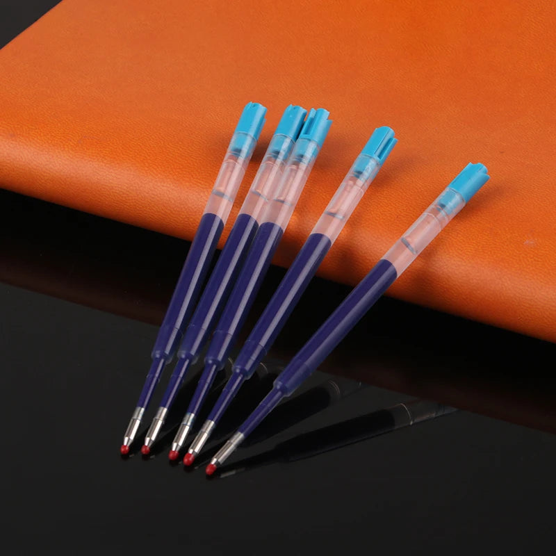 2026 Factory Price Lower Price Large Capacity Blue Black Ink 0.5mm G2 clear Plastic Neutral Refill Gel Pen Refill