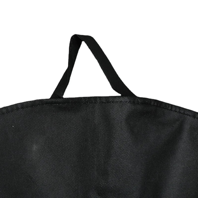 Wholesale Moth Proof Garment Bag for Suit Eco Black Garment Bags Long Travel Coat Cover Garment Bag Suit