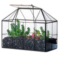 Wholesale Large Glass Plant Terrarium Kit Home Garden Greenhouse Terrarium with Lip for Succulent for House Succulent Display