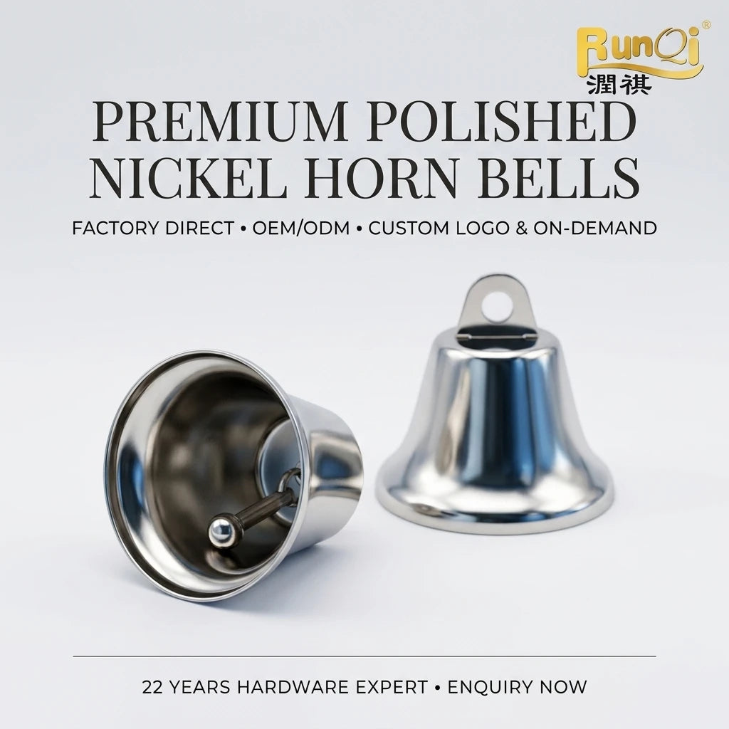 Silver Metal Large Jingle Bells Christmas Holiday Decor Bell Shiny Bulk Wholesale High Polish Loud Ringing Durable Festive