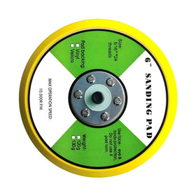 6 Inch M8 Sanding Pad for Power Air Sanders Backup Pad with Hole or Without Holes