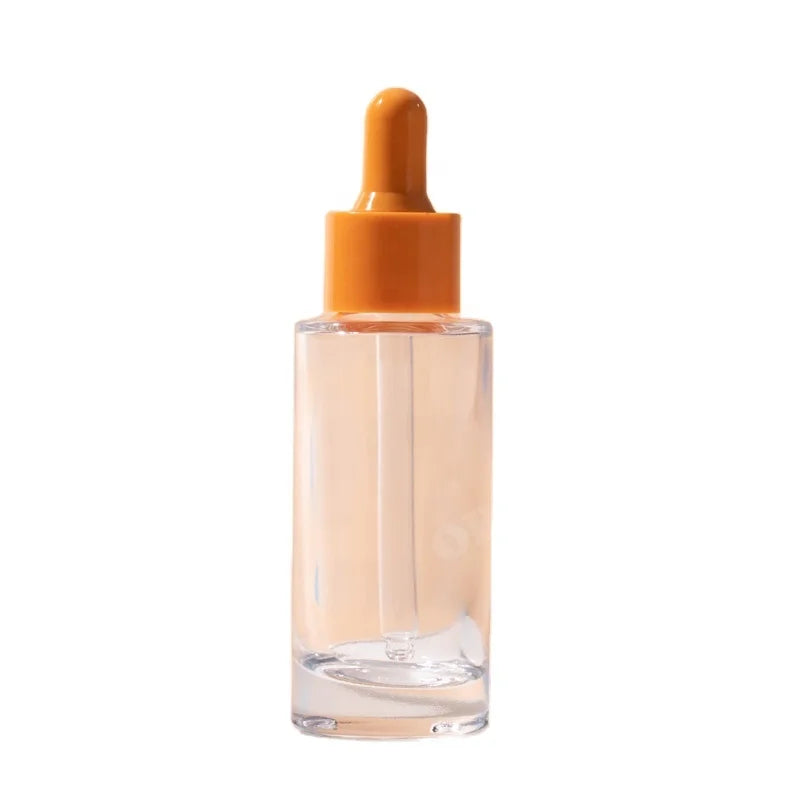 Wholesale Custom 30ml 60ml 100ml Glass Dropper Bottles for Beard Hair Serum Essential Oil Cosmetic Jar with Roller Pump