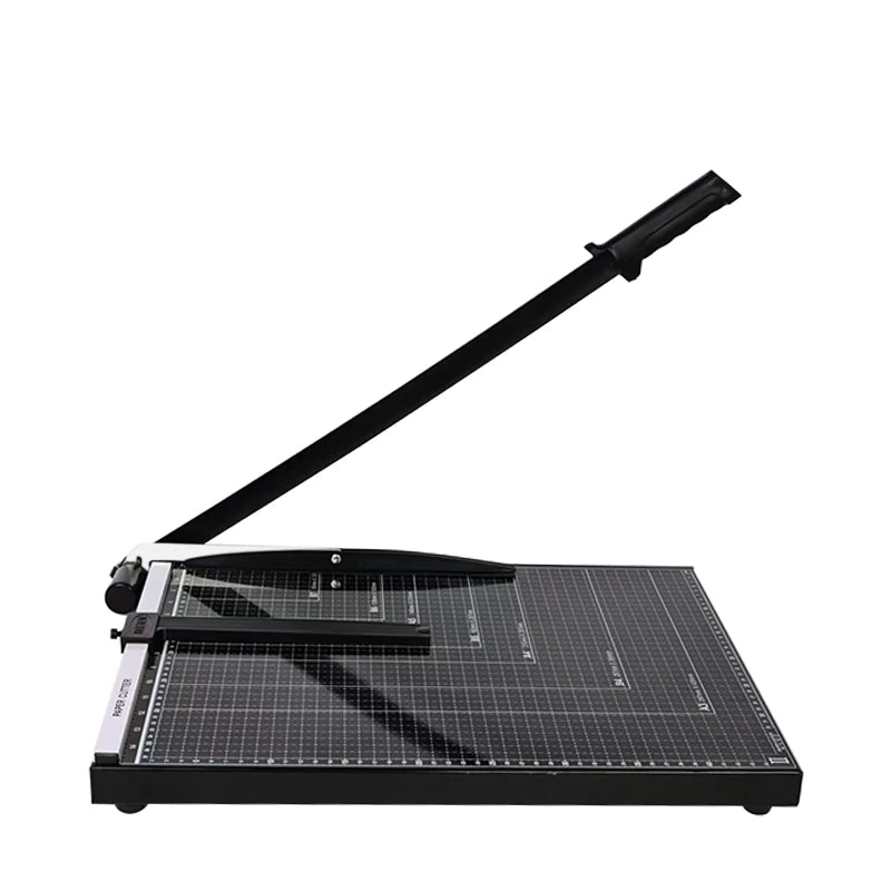 Large Format A3 Paper Cutter with Heavy Metal Base & Safety Guard Manual Power for Graphic Design & Art Studios