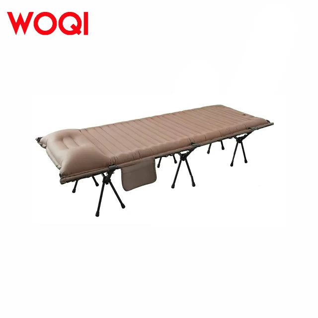 WOQI Adjustable Height New Design Light Weight Sleeping Camping Cot Bed for Offoc Multi-functional Beds