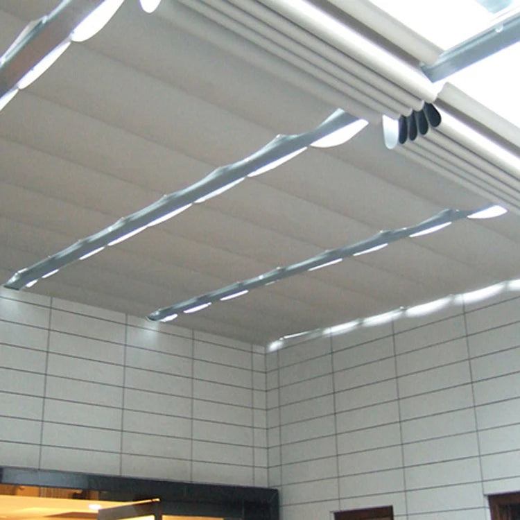 House Roof Blackout Skylight Blinds & Window Covering Roller Shade Electric Retractable Awnings