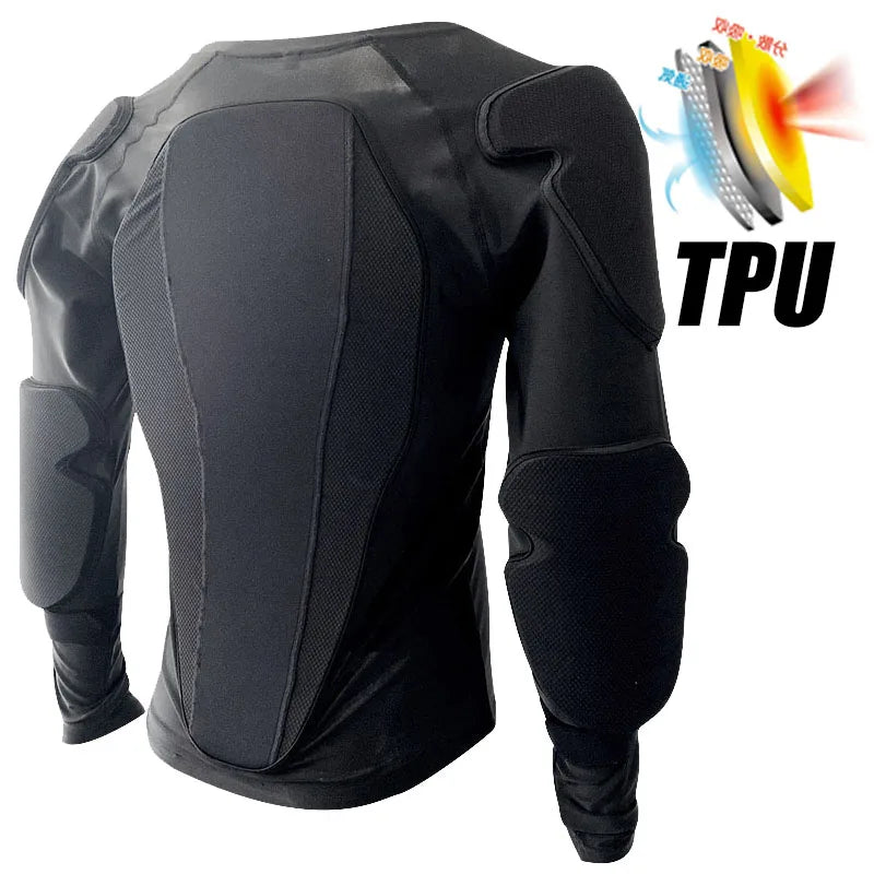 OEM Sports Spine Protector Impact Protection Shirt Jacket Downhill Mountain Bike Skiing Snowboard Back Protection