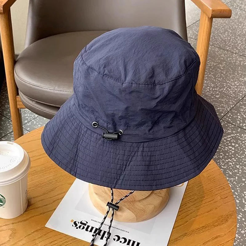 Sun Protection Waterproof Bucket Hat Summer Camping Hiking Cap Anti-UV Sun Hat Mountaineering Caps Panama Hat