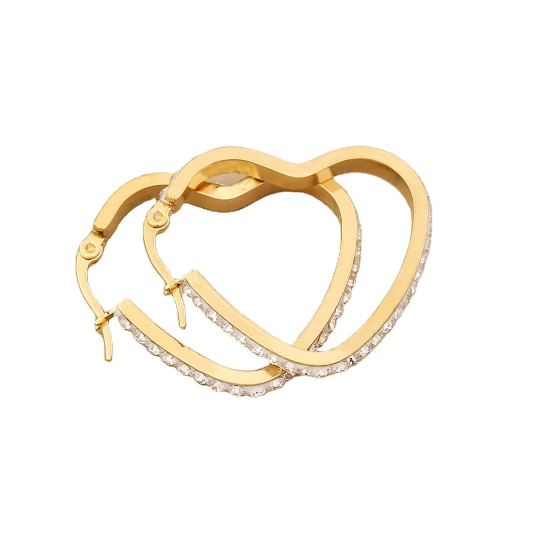 DAIHE 2023 New Fashion Fine Various Shapes Jewelry Stainless Steel Earrings for Women