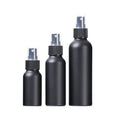30ml 50ml 150ml 250ml Matte Black Aluminum Pump Sprayer Mist Spray Bottle for Perfume Cosmetic Essential Oil & Skin Care