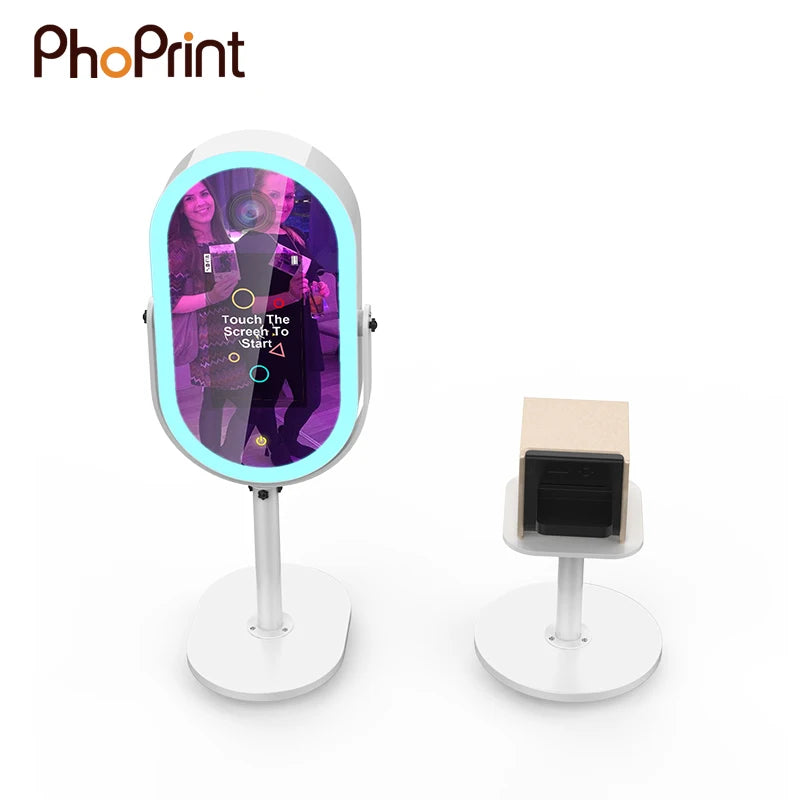 Phoprint Factory Price Wedding Touch Screen Magic Mirror Photo Booth