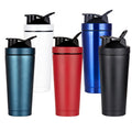Stainless Steel Student Outdoor Portable Shake Water Vacuum Cup Customized Sports Tumbler with Scale