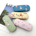 Leather Pu Cute Cartoon Animal Inkjet Children's Student Optical Glasses case Kids Sunglasses case Wholesale Custom