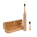 Bamboo Electric Toothbrushes Biodegradable Natural Eco-Friendly Compostable Vegan Reusable Wooden Tooth Brush With Bamboo Case