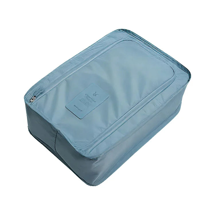 2025 Portable Shoe Storage Bag Waterproof Oxford Cloth Large Capacity Shoe Organizer Bag for Travel