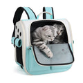 Breathable Cat Backpack Portable Outdoor Travel Small Dog Carrier Foldable Large Capacity Pet Bag