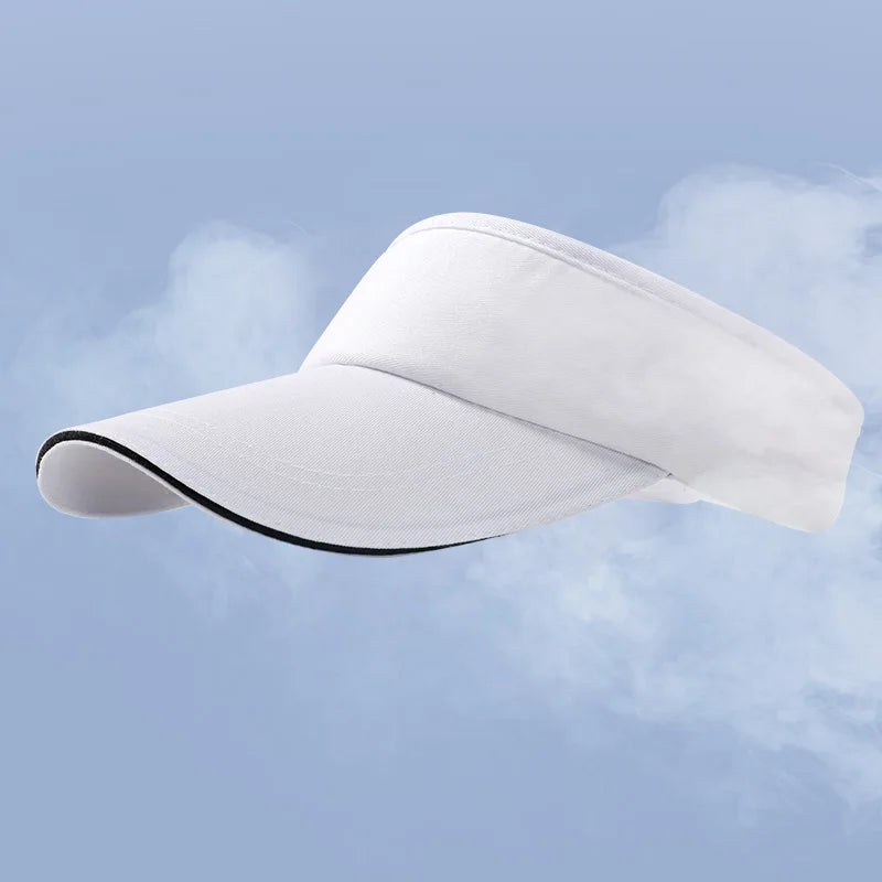Custom logo Plain Unisex Uv protection Summer Sport Sun Visor Hat