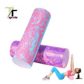 TTSPORTS Eva Yoga High Density Eva Foam Roller for Physical Therapy Exercise Deep Tissue Muscle Massage Pilates Roller