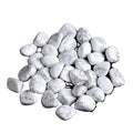 Crystals Healing Stones Howlite Tumbled Stone Gemstone White Howlite Palm Stone Howlite Tumble for Meditation