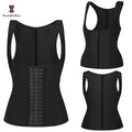 Plus Size XS to XXXXXXL 9 Steel Boned Underbust Corset Women Clothing Slimming Girdles Body Shaper With Latex