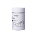 Custom Printed Matte White Nice Mini Round Shape Metal Herb Spice Tin Box Cans for Tea Packing