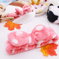 Spa Facial Headband Elastic Terry Cloth Hairband Wrap for Facial Easy to Wash and Use