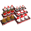AIKUN Wholesale Paraffin Wax Santa Claus Christmas Tree Bougies Candles for Christmas Decoration Gifts