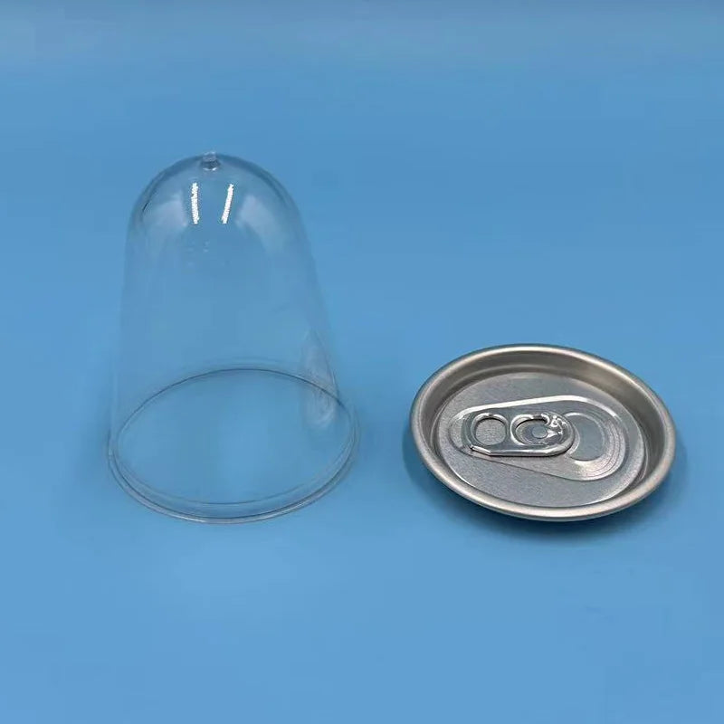 Easy Open Aluminum Cap 202/307/401Jar PET Preform for Ring-pull Juice Cans Easy Open Can Pet Preform Easy Open Jar