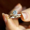 Mother's Day Gift 1ct Shiny Moissanite Interweave Ring for Women Mom 925 Sterling Silver Luxury Twisted Promise Rings