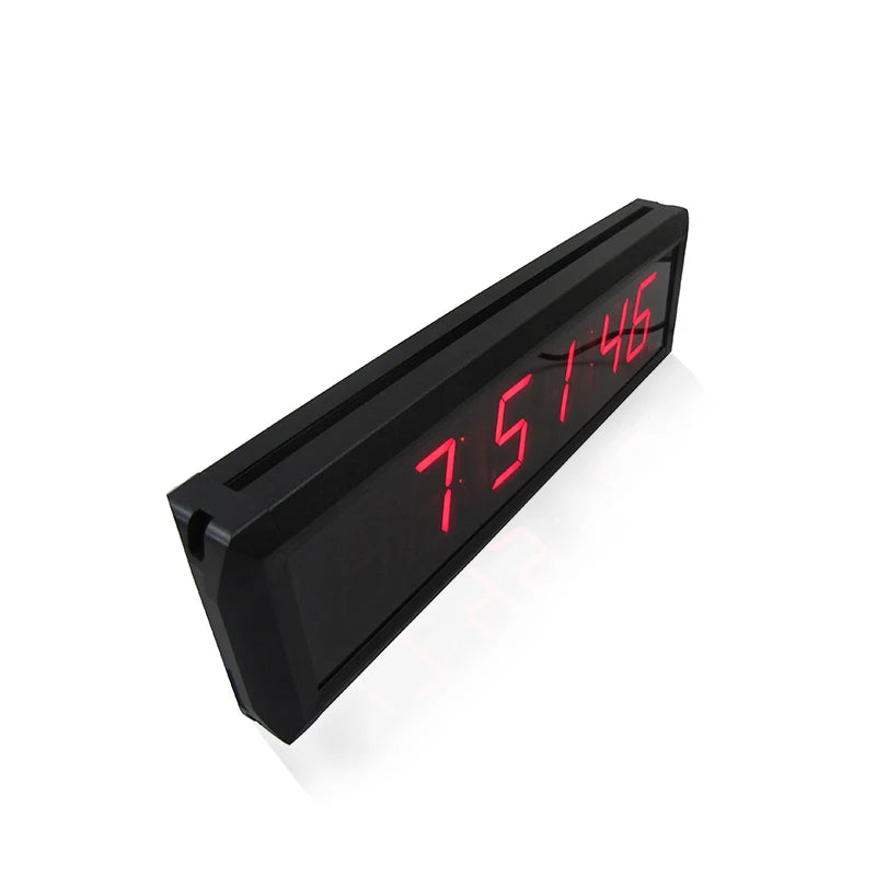 Ganxin 1.8 Inch Conference Timer Digital Wholesale LED Display 6-Digit Indoor LED Countdown Wall Clock