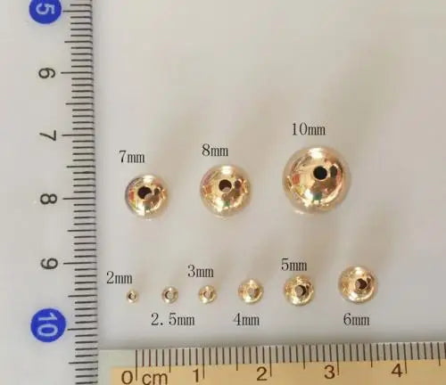 Gold Filled Jewelry Manufacturer 14k Round Spacer Beads 1563259