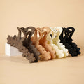 Sweet Delicate Fashionable Daisy Jelly Colored Large Flower Hair Claw Accessories for Women