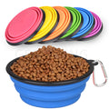 Fashion Foldable Dog Bowl Collapsible Travel Pet Dog Water Bowl Collapsible Pet Feeding Bow