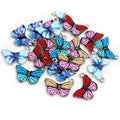 10pcs 19x16mm Butterfly Charms Alloy Metal Enamel Charm Pendant for Necklace Bracelet DIY Jewelry Making Accessories Findings