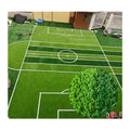Mini Football Field Artificial Grass Customized Outdoor Artificial Grass Carpets /football Grass Artificial Synthetic Grass